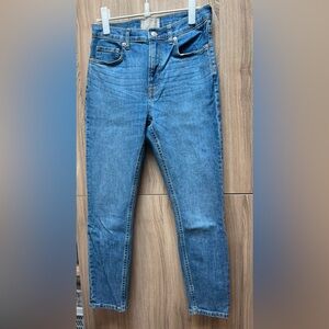EVERLANE high rise skinny jean size: 28 ankle